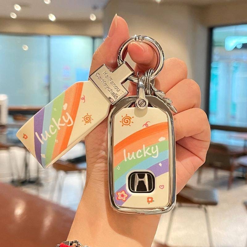 เคสกุญแจ Honda Crv Accord Civic Xrv Fit Jazz City HRV BRV ปลอกกุญแจ