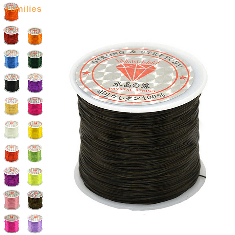 Families > 50M Strong Stretch Elastic Cord Wire rope Bracelet Necklace String Bead 0.5mm, well