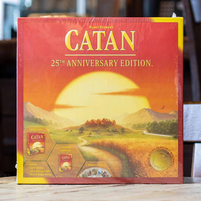 เกมกระดาน Catan 25Th Anniversary Edition เกมกลยุทธ ์