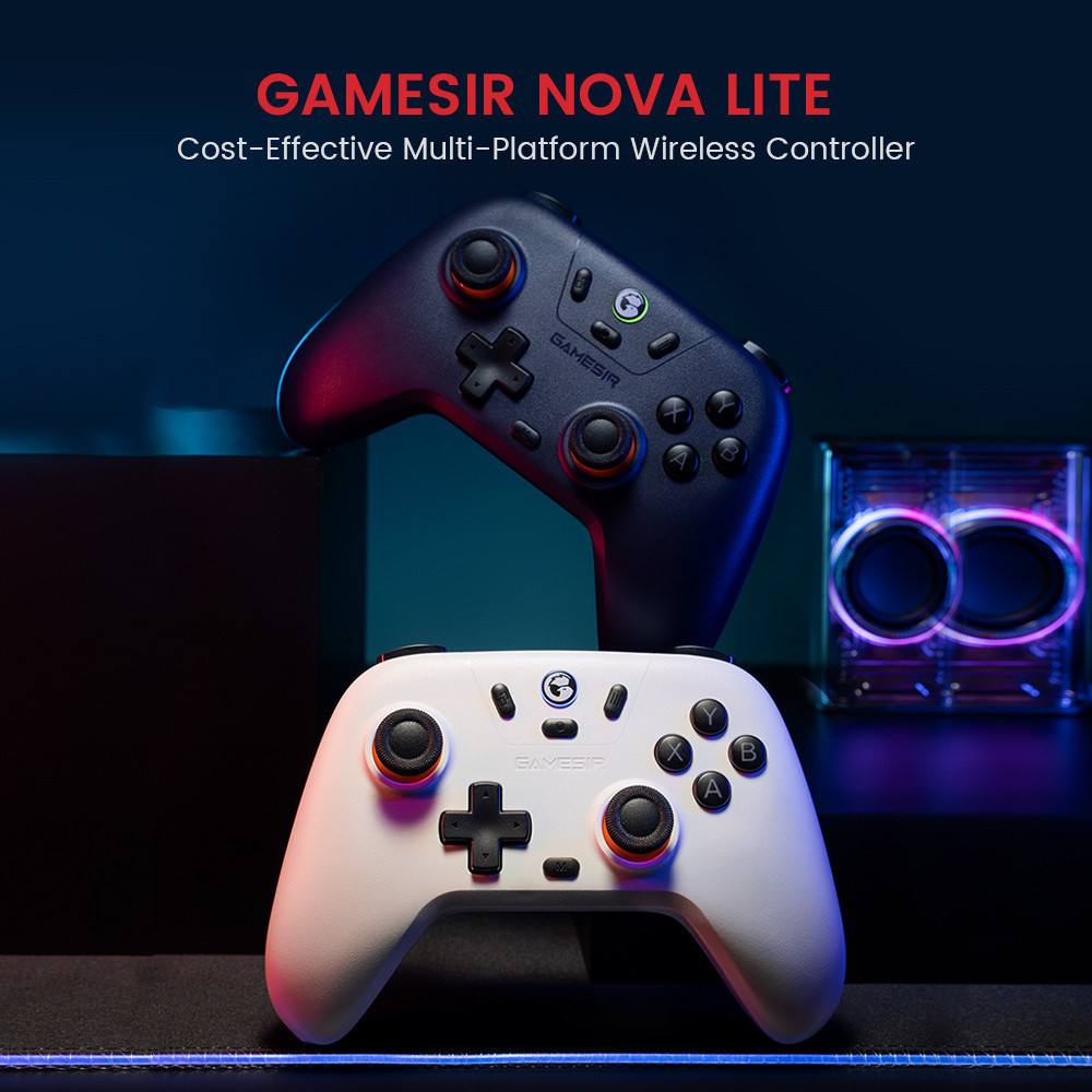 Gamesir T4 Nova Lite Switch Controller Hall Effect Gamepad สําหรับ Nintendo Switch iPhone Android โทรศัพท ์ มือถือ Windows PC Steam