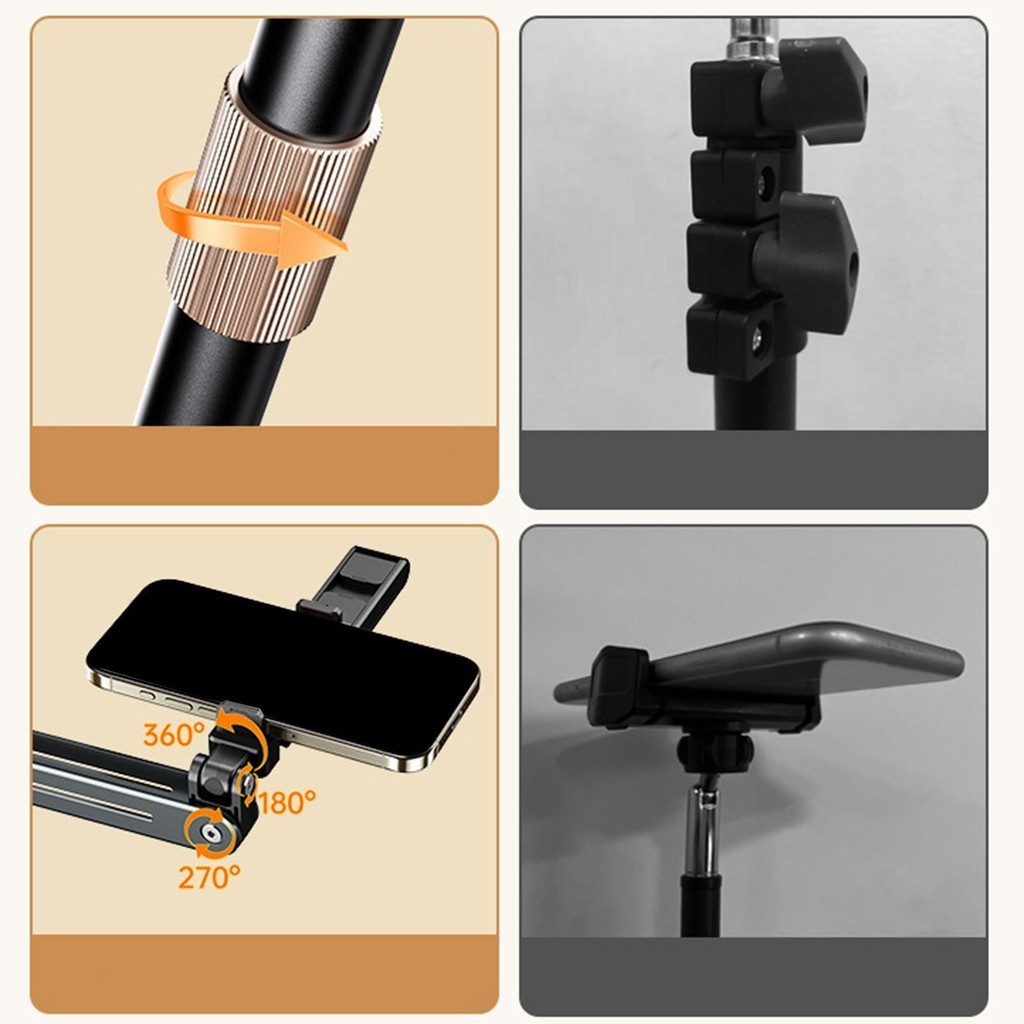 [mibum01eb] ขาตั้งพื้นแท็บเล็ตขาตั้งโทรศัพท์ที่มั่นคงแข็งแรงสําหรับห้องนอนดูภาพยนตร์ที่บ้าน - รูปที่ 3