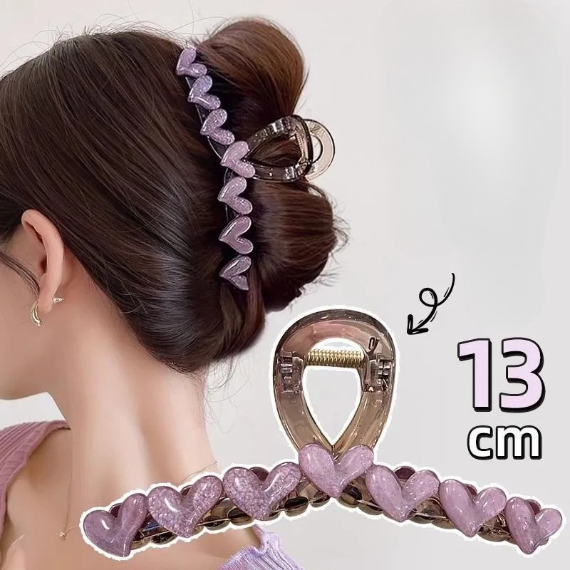 กิ ๊ บติดผมรัก Grabber แฟชั ่ นเกาหลีสําหรับผู ้ หญิง