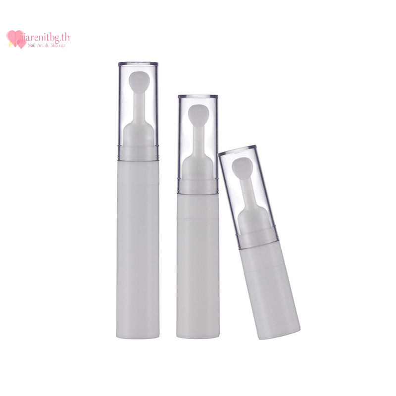 Renbg 5/10/15ml Liquid Foundation ขวดรีฟิลเครื ่ องสําอางครีมบํารุงรอบดวงตาขวดสูญญากาศแบบพกพาพลาสติกเปล ่ า TH