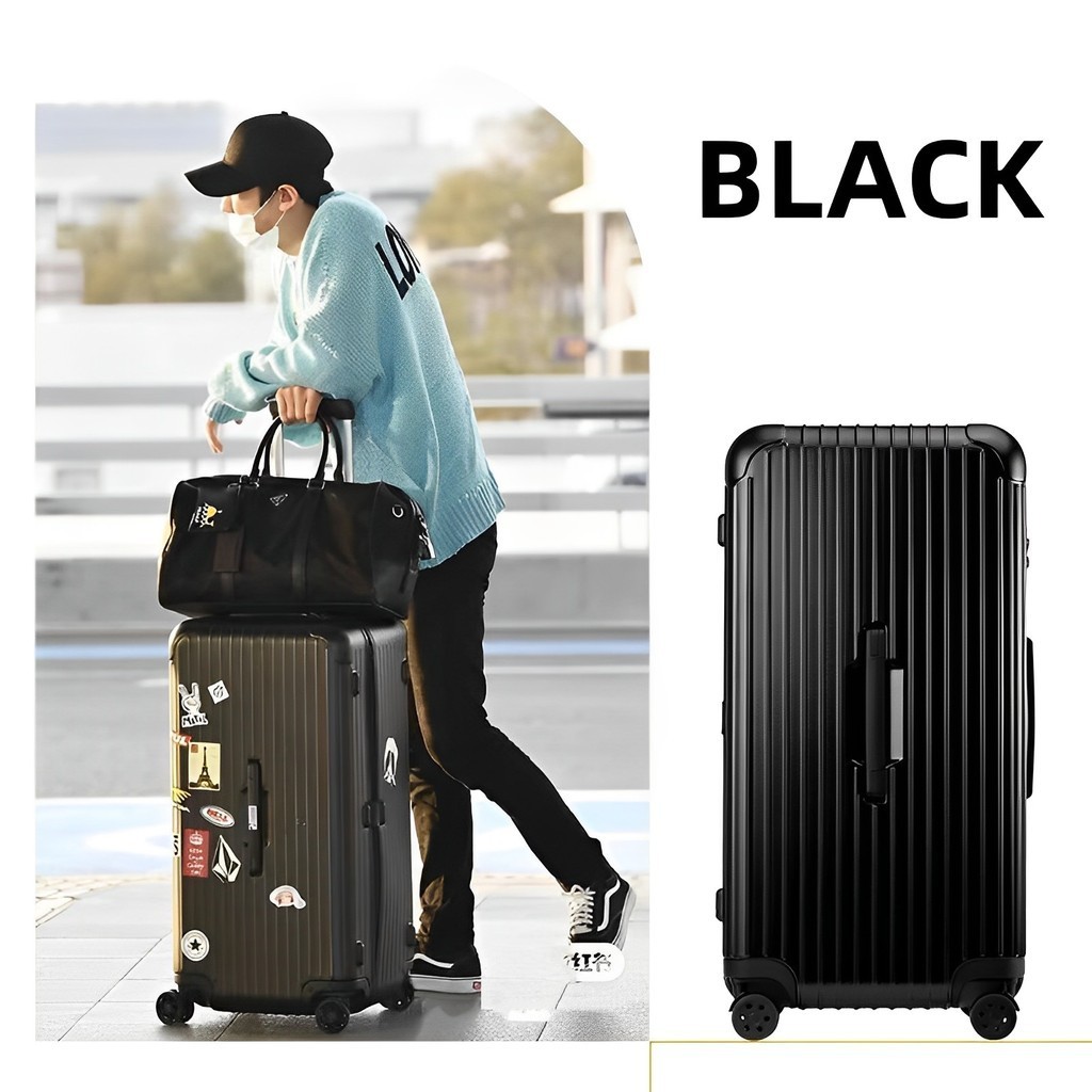 กระเป๋าเดินทาง 28นิ้ว กระเป๋าล้อลาก รุ่นซิปล็อครหัสได้ วัสดุABS+PC ทนทานเป็นพิเศษ 8ล้อคู่360องศา