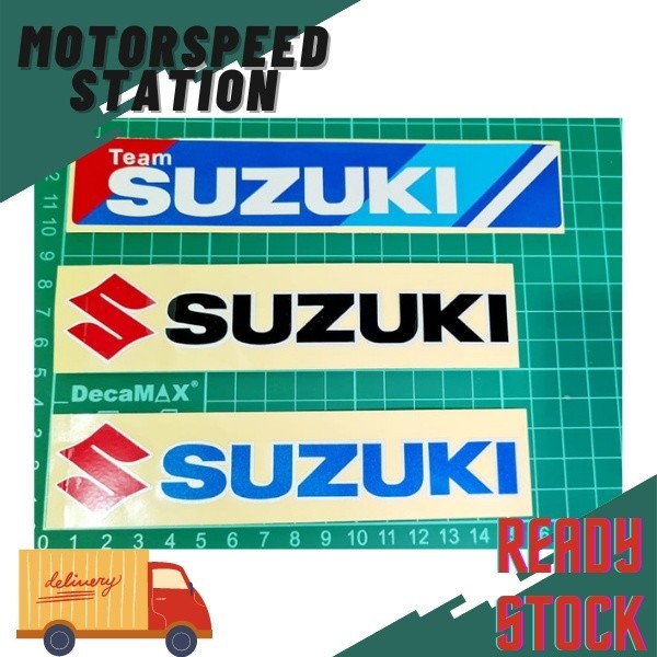 สติ๊กเกอร์ตัด REFLECTIVE Suzuki Team PANTUL Stiker Motor