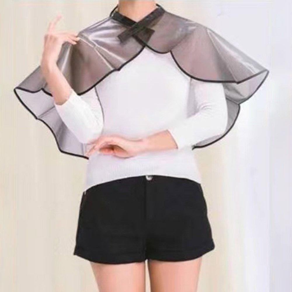 Yann1 ผ ้ ากันเปื ้ อนผมแห ้ ง , แชมพูกันน ้ ํา Capes, PVC Professional Beauty Salon Cape - รูปที่ 5