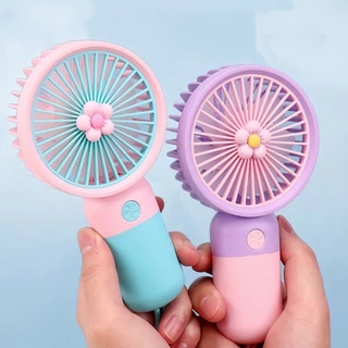 mini usb Fan พัดลมพกพา พัดลมมินิน้อง รุ่นใหม่สีสันสดใส พกพาสะดวก พัดลม พัดลมตั้งโต๊ะ พัดลมมือถือ