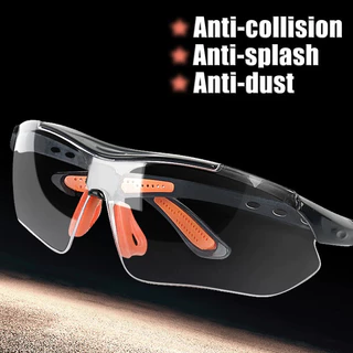 ความปลอดภัยในการทํางาน Anti-Splash Eye Protection Goggles Glass Windproof กันฝุ่นกันน้ําแว่นตาป้องกันแว่นตาขี่จักรยาน