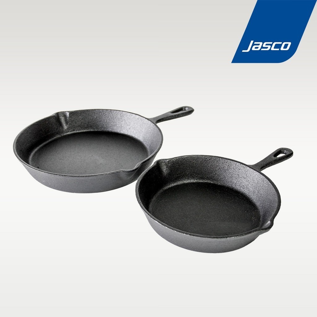 Jasco กระทะเหล็ก ทรงกลม Round Skillets