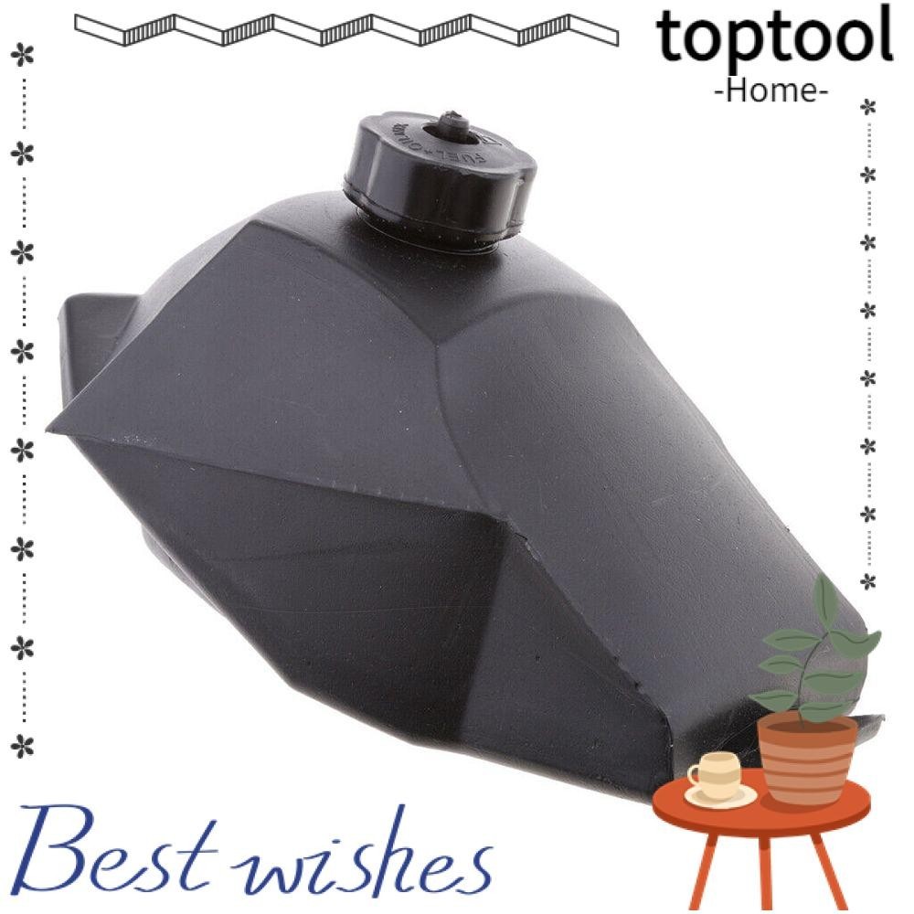 Toptool อุปกรณ์เสริมรถจักรยานยนต์ ถังน้ํามันเบนซิน พลาสติก ทนทาน พร้อมฝาปิด สําหรับรถจักรยานยนต์วิบาก ATV