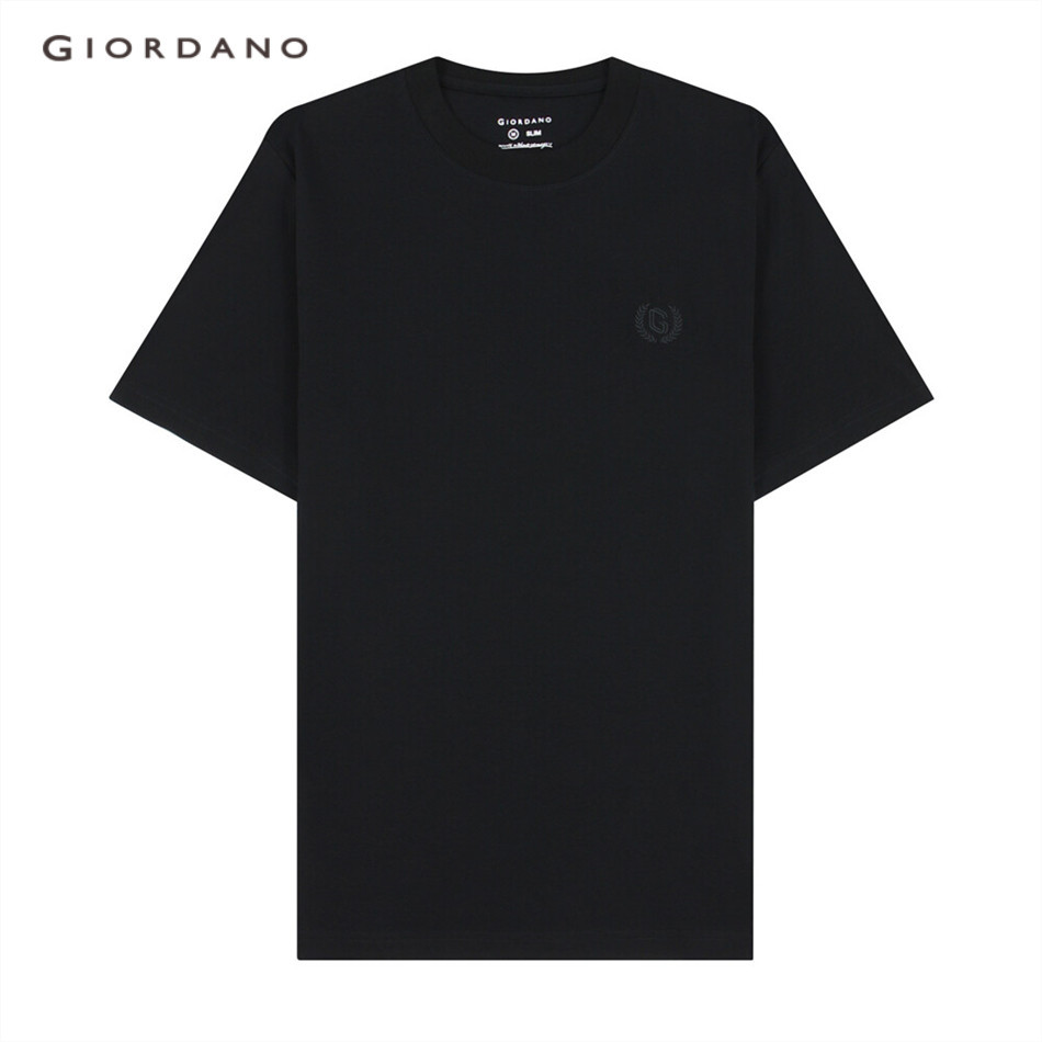 GIORDANO เสื้อยืดผู้ชาย Men's Liquid Touch Tee 01023802