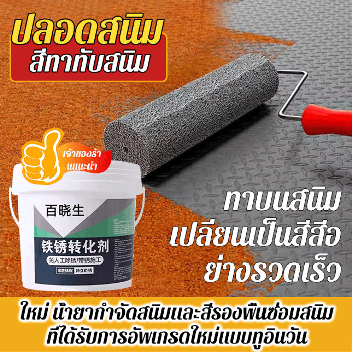 [STOCK ] ตัวแทนตกแต ่ งใหม ่ สําหรับกระเบื ้ องเหล ็ กสีกลางแจ ้ งเหล ็ กโลหะพร ้ อมไพรเมอร ์ แปลงสนิม