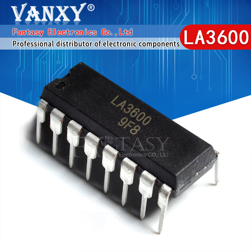 5 ชิ้น LA3600 DIP-16 3600 DIP LA3607 DIP-20 ส่วนประกอบอิเล็กทรอนิกส์ vanxy