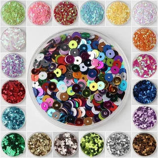 3mm 4mm 5mm Sequin Flat Round Loose Sequins Crafts Paillette Sewing Clothes Decoration DIY Accessory Lentejuelas Para Coser