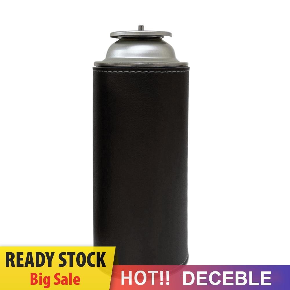ฝาครอบป ้ องกันถังแก ๊ สยาว PU Outdoor Camping Fuel กระบอกเก ็ บ [Deceble.th ]
