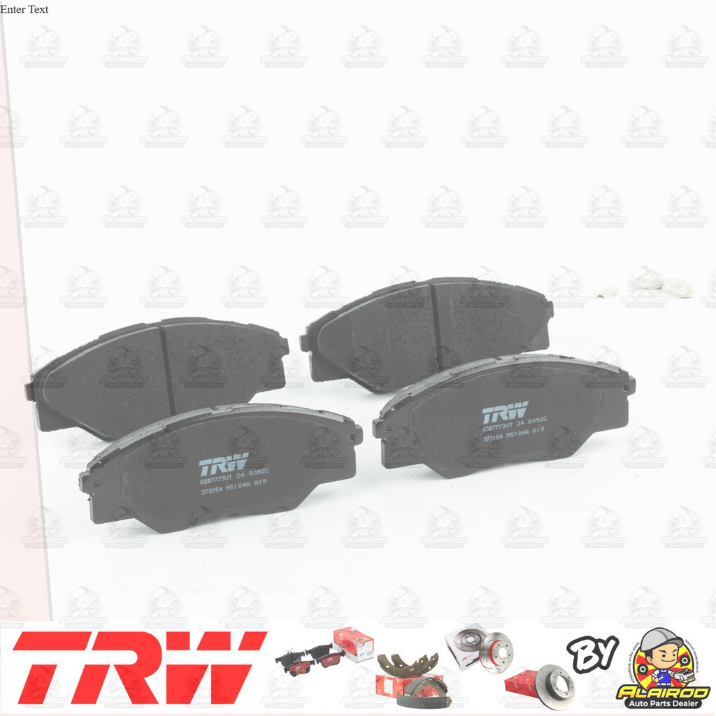 TRW ATEC ผ้าเบรคหน้า Toyota Hilux VIGO CHAMP ปี 2012-2014  2WD ตัวเตี้ย GDB 7773 AT TRW ATEC