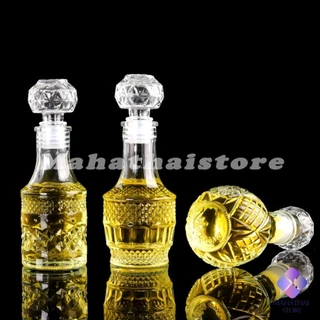 Mahathai ขวดไวน์ขนาดเล็ก ขวดเหล้า วิสกี้ ขวดคริสตัล Glass bottle