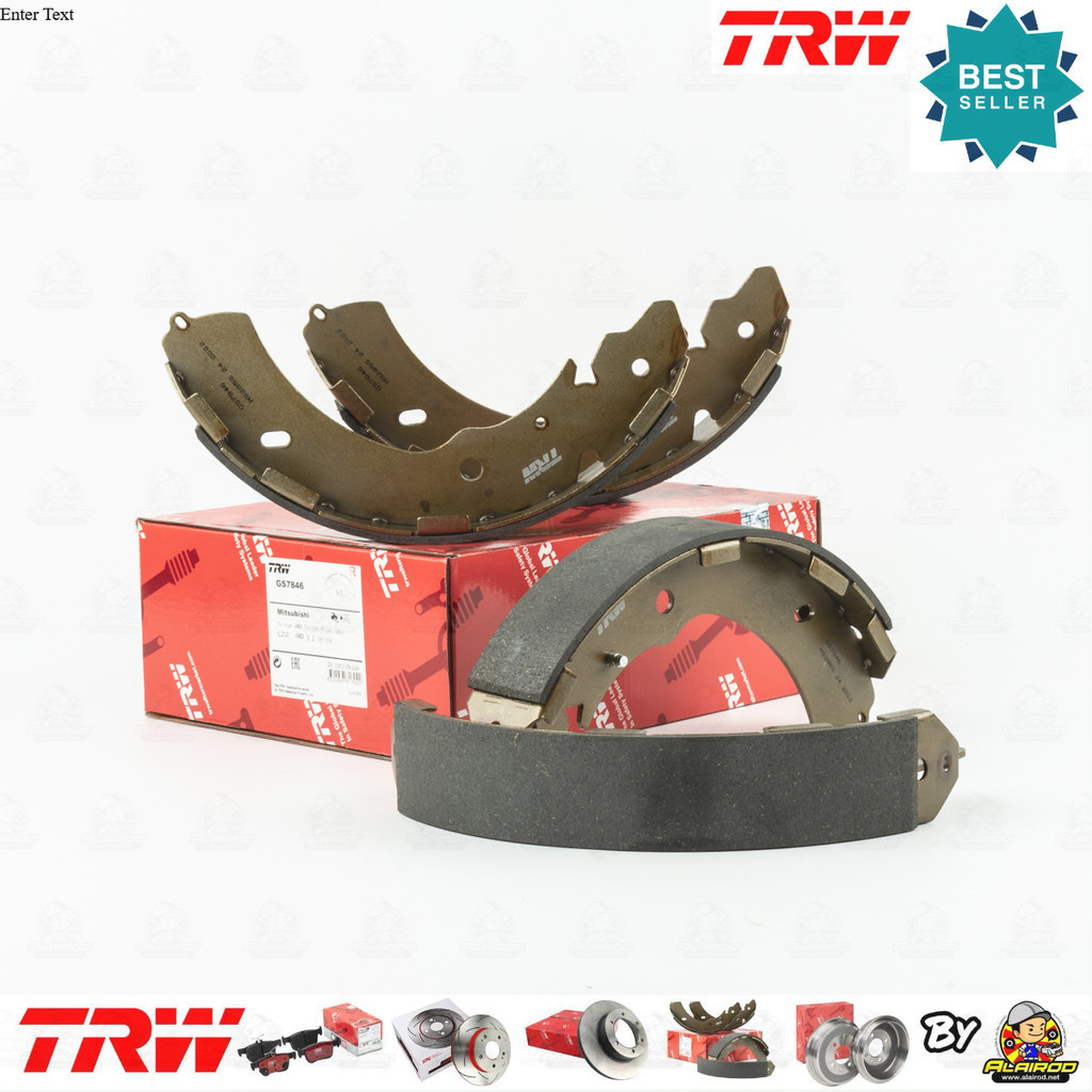 TRW ก้ามเบรคหลัง ผ้าเบรคหลัง Mitsubishi PAJERO SPORT ปี 2009-2014 TRW GS 7846