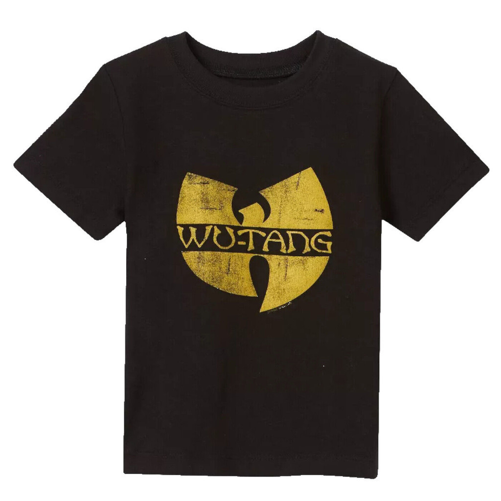 เสื้อยืด Wutang สีดํา 12M 18M 2T 3T 4T 5T