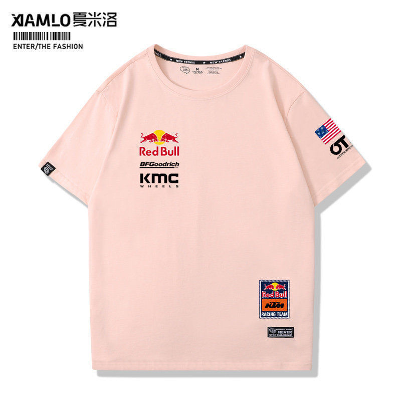 Redbull KTM Racing Jersey Short Sleeve MOTOGP Motorcycle DUKE890 DUKE790 Cycling Pure Cotton T-Shirt