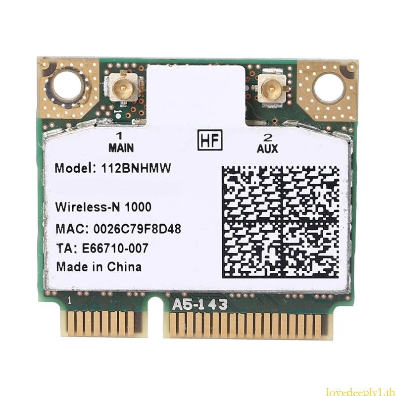 Love For Centrino Wireless-N 1000 Wifi Link1000 112BNHMW 300Mbps Half Mini Pci-e Card