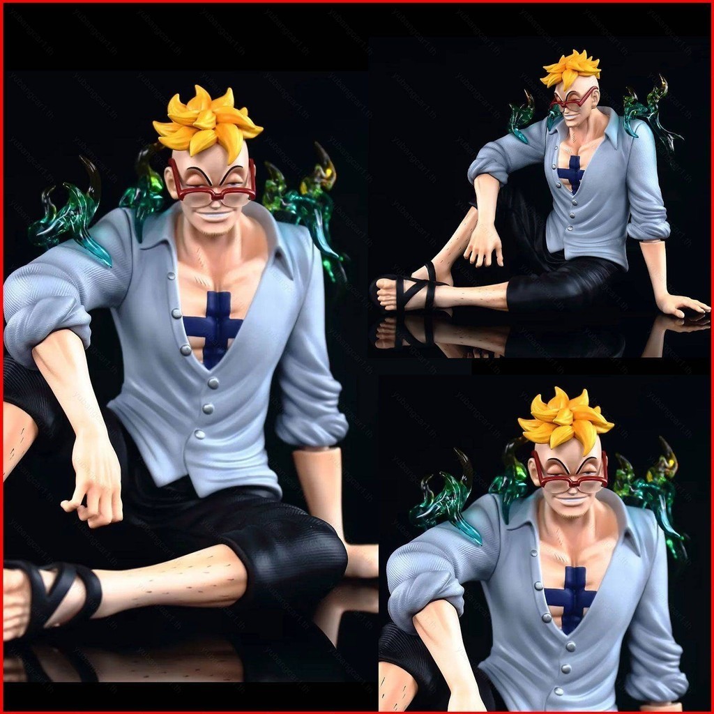 【YB1 】 One Piece Marco Action Figure Phoenix ตําแหน ่ งนั ่ งตุ ๊ กตาของเล ่ นสําหรับเด ็ กของขวัญคอลเลกชันเครื ่ องประดับ