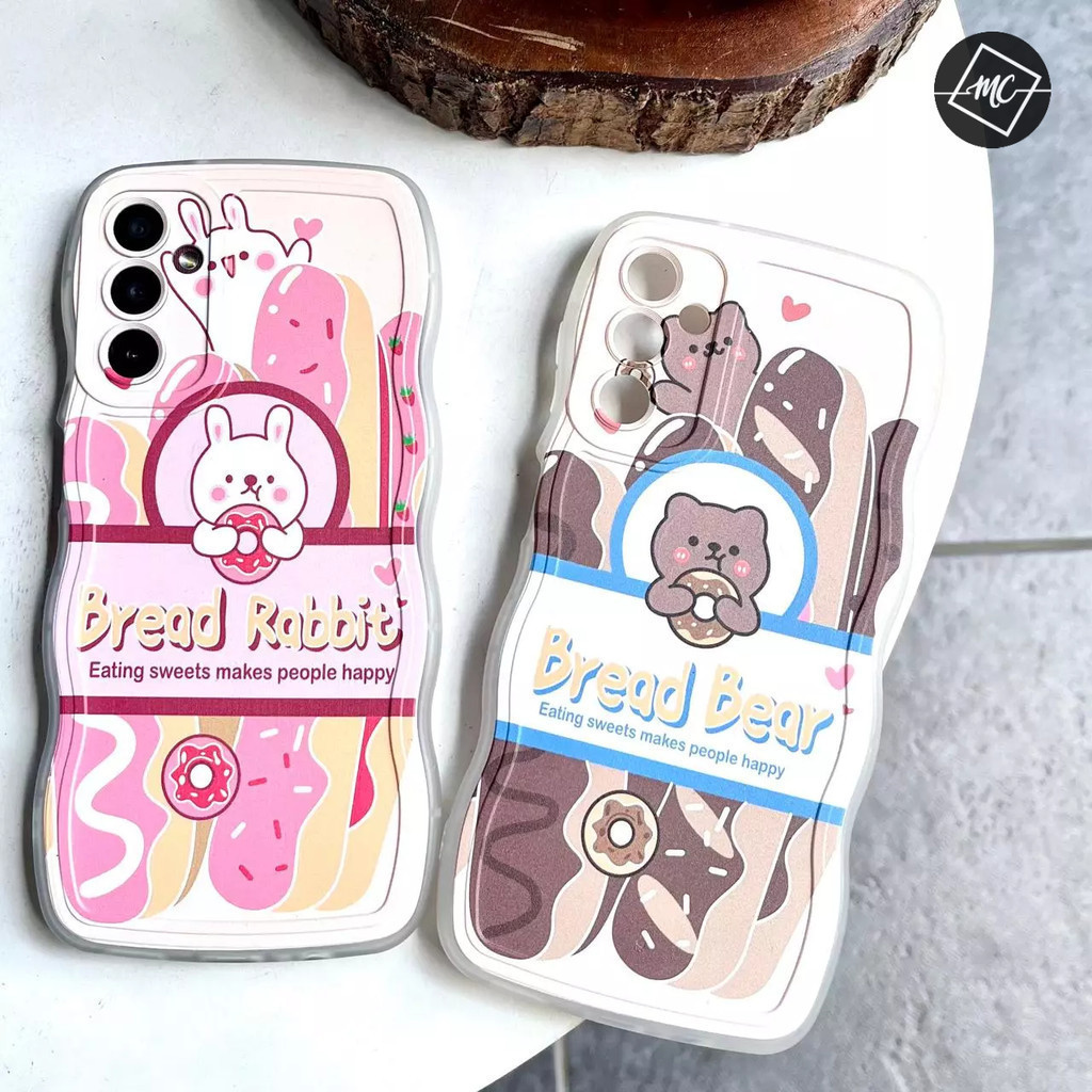 เคส Wave Rabbit Bear realme 8 4g c30 8i (1002)