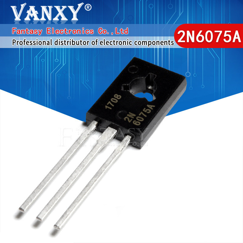 10 ชิ ้ น 2N6075AG TO126 2N6075A 2N6075 TO-126 2N6073AG 2N6073 2N6073A ส ่ วนประกอบอิเล ็ กทรอนิกส ์