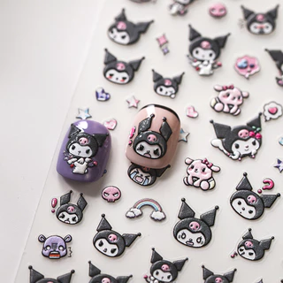 [Meow.Sensei] Iron New Craft ญี่ปุ่นน่ารักการ์ตูนบาง Tough สติ๊กเกอร์ติดเล็บ pro Frosted บางโปร่งใสกาวสติ๊กเกอร์ติดเล็บ DP388