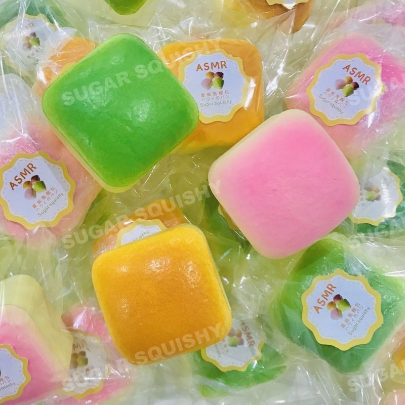 สกุชชี่ ปังก้อน 3 สี น่ารักทุกสี กลิ่นหอม เนื้อดี ฟินมากๆ