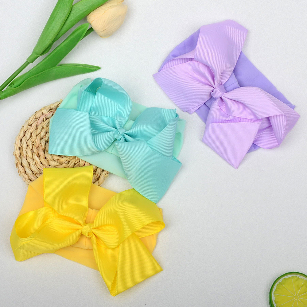 (Bow11)”พร้อมส่ง” ที่คาดผมเด็กแรกเกิด โบว์ใหญ่ รุ่นริบบิ้นใหญ่ สายคาดยืดหยุ่นนุ่ม ราคา ถูกที่สุด ดีลบีเคเค แกลเลอรีภาพที่ 4