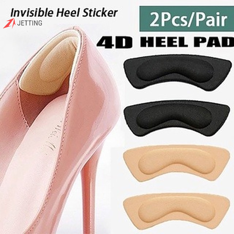 Jtth Heel Insoles Patch Pain Relief Anti-wear เบาะ Pads Feet Care Heel Protector กาวกลับสติกเกอร์รอง