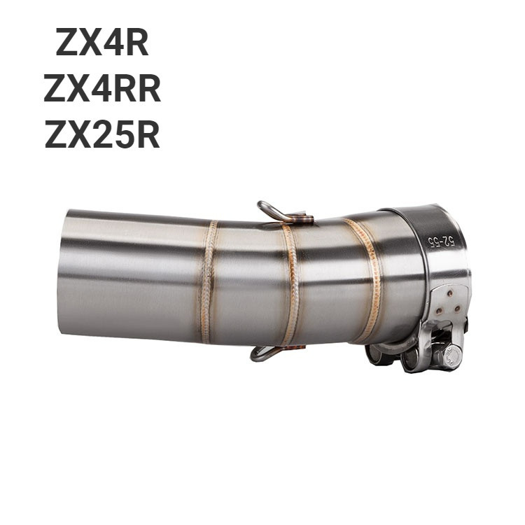 รถจักรยานยนต์ ZX4R ZX4RR ZX25R 2023 ท่อไอเสียกลางท่อ