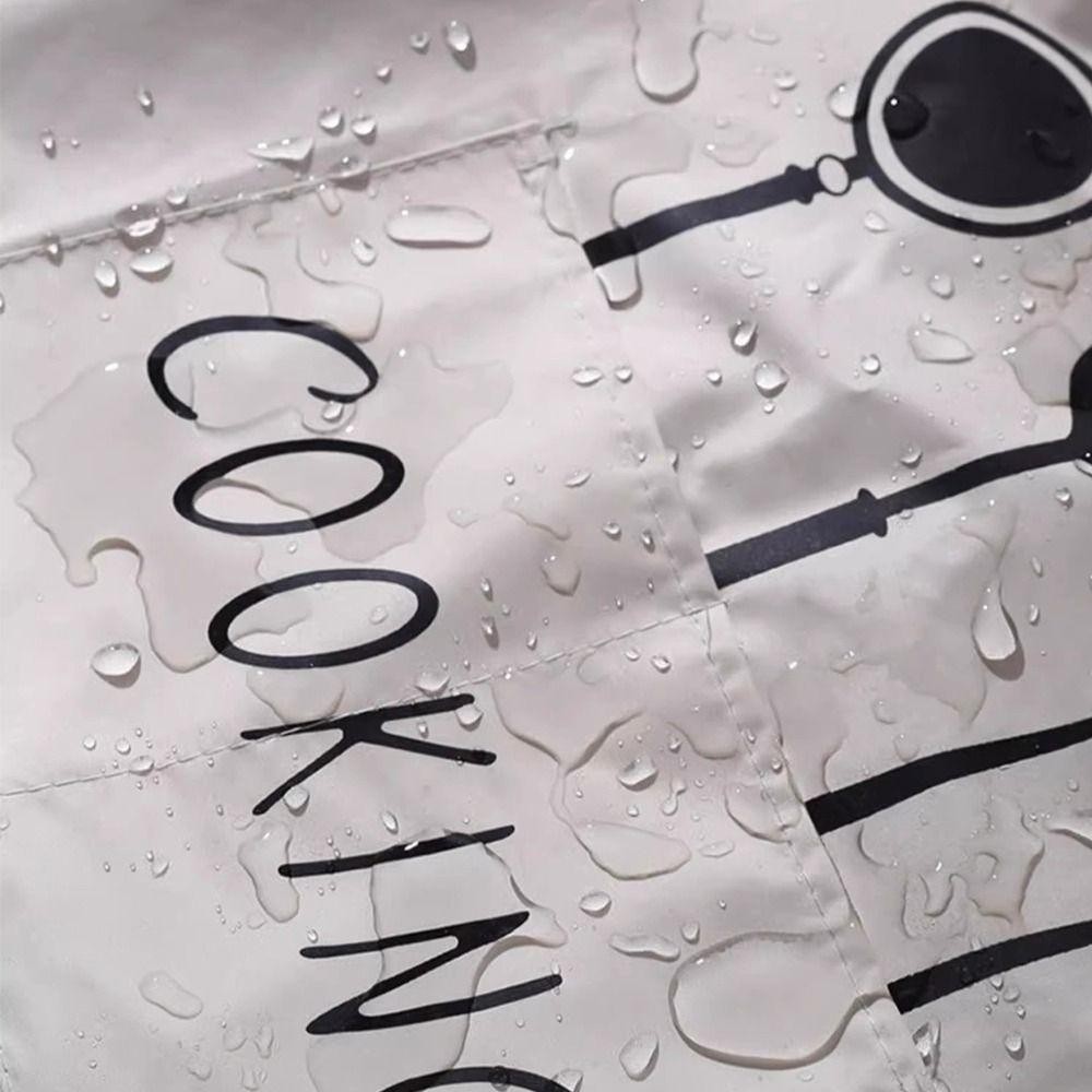 BTLIM Kitchen Smock, ผ้ากันเปื้อน PVC แขนกุด, ชุดทํางานทําอาหารกันน้ํากันน้ํามัน - รูปที่ 7