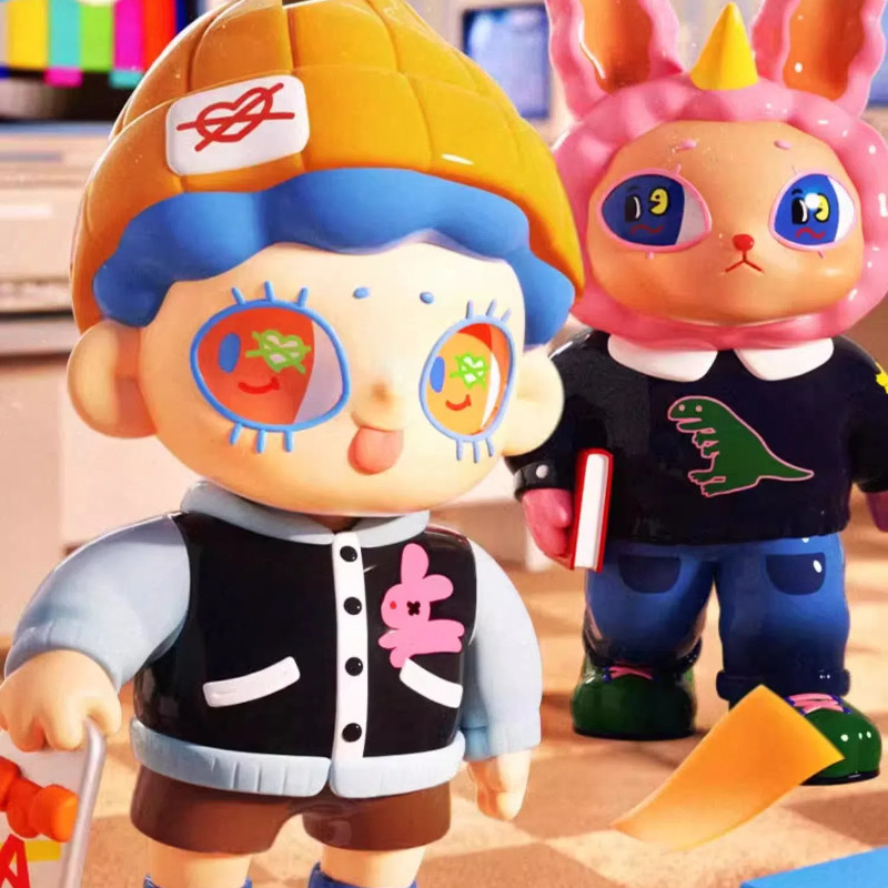 ✿F.UN Agan TOUCHABLE CITY เมืองที่สัมผัสได้ กล่องตาบอด สไตล์ที่เลือกได้ น่ารักตุ๊กตา ของเล่น