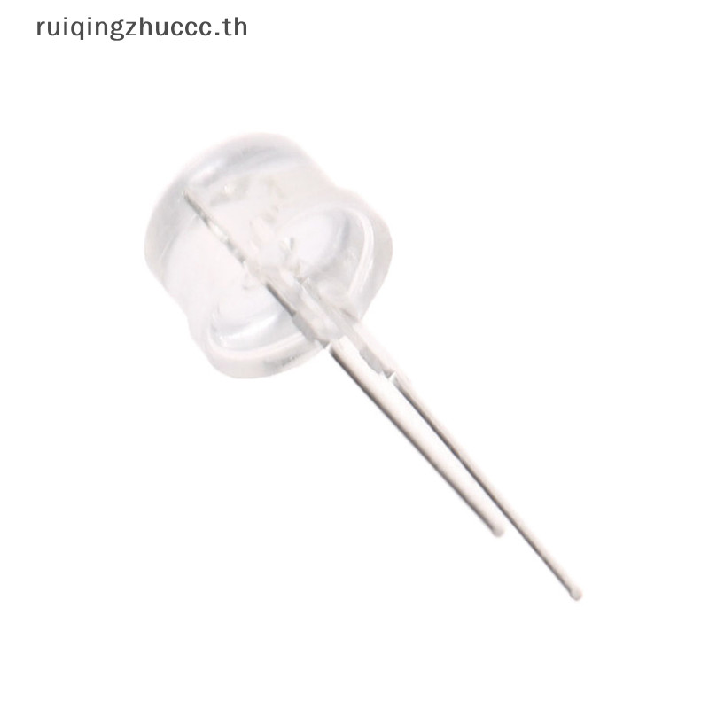 [ruiqingzhuccc] 20 ชิ้น LED 8 มม.หมวกฟางลูกปัดสีขาวแสงเย็น 0.75W ชิปใหญ่ F8 มม.หมวกกําลังสูง Light-emitg Diode [TH]