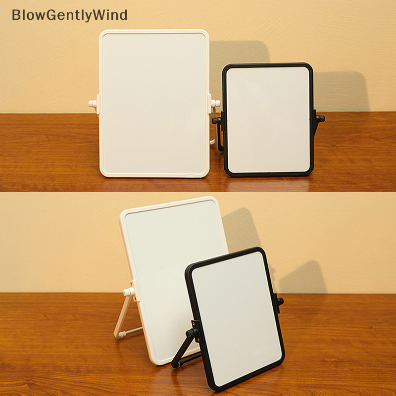 Blowgentlywind แม่เหล็กที่มีสีสันหลายขนาดกระดานวาดภาพเด็กนักเรียน Wrig Board บ้านแขวนเดสก์ท็อปไวท์บอร์ด BGW
