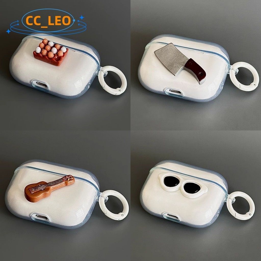 For EDIFIER W260NC Case W320TN / W220T Transparent Case Cute Violin EDIFIER X2S / TWS1 Pro2 Shockpro