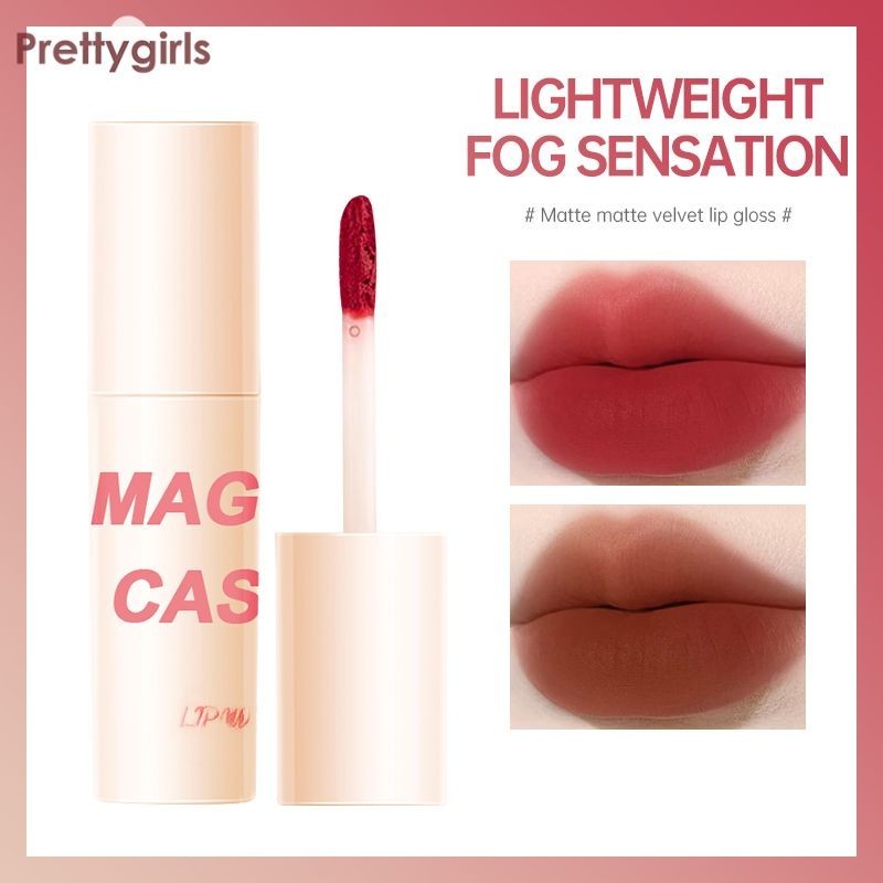 【PY1】Magic CASA ลิปสติก เนื้อแมตต์กํามะหยี่ กันน้ํา ให้ความชุ่มชื้น-PY