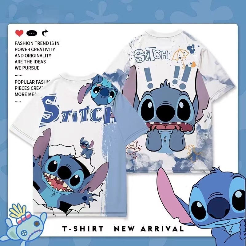 เสื้อยืดพลัสไซส์หลวมมีสไตล์--M-XXXL