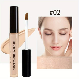 คอนซีลเลอร์เนื้อแมท 6 สีที่ติดทนนานครอบคลุมรอยสิวความหมองคล้ําและฝ้าบนใบหน้าแต่งหน้าถือคอนซีลเลอร์กันน้ําและควบคุมความมัน