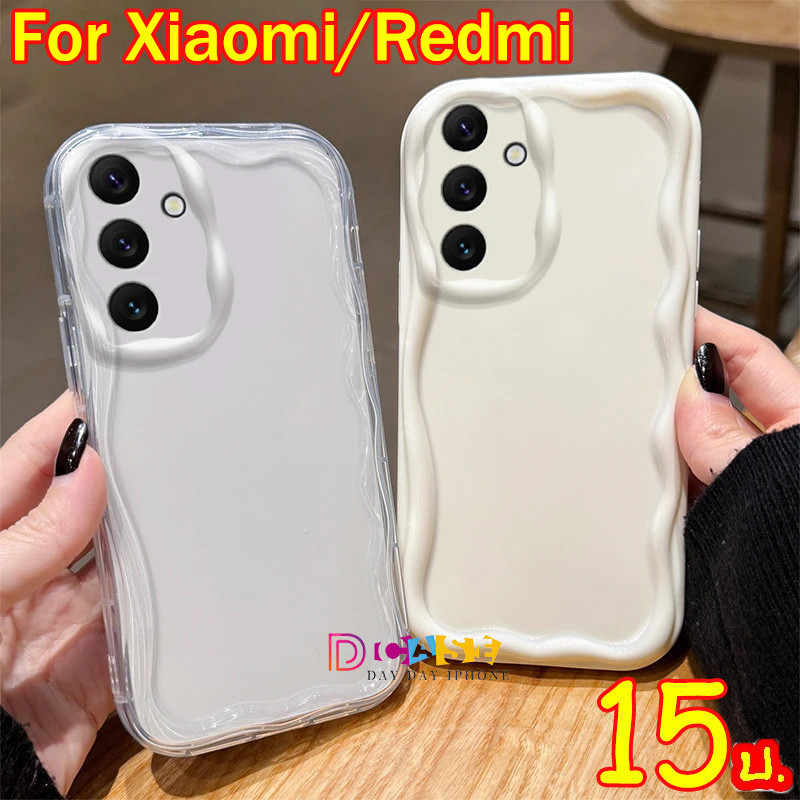 เคสโทรศัพท์ใส เคส For Xiaomi 13T Pro Redmi 9A 9T 13C A1 A2 + Note 12 11 10 9 Pro Max 10C 12C POCO C65 C55 X3 NFC X5 Pro
