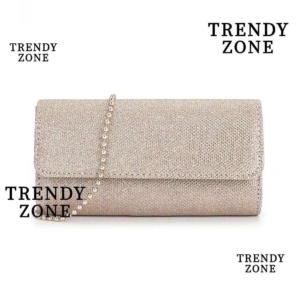 Trendyzone กระเป๋าราตรี, Rhinestone Decor กระเป๋าสะพายโซ่, Elegant Underarm กระบอกประเภทกระเป๋าผู้หญิงหญิง