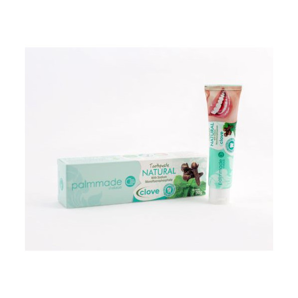 Palm Made Herbal Toothpaste 30 grams (Clove) ยาสีฟันสมุนไพรปาล์มเมด 30 กรัม (กานพลู)