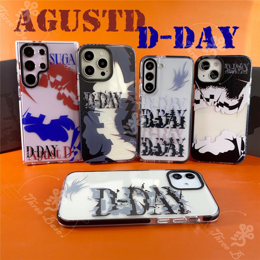 เคสโทรศัพท์ BTBOYS SUGA AgustD D-DAY สําหรับ iPhone 6S 6Splus 7 8 SE2 SE3 7PLUS 8PLUS X XS XR XSMAX 
