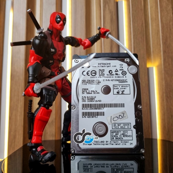 HDD SATA 250GB 3Gbps 2.5 นิ้ว Hitachi Z5K320-250