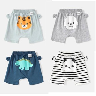 ที่รัก กางเกงขาสั้นผ้าฝ้าย 100% ฤดูร้อนชายกางเกงลําลองลายสัต…