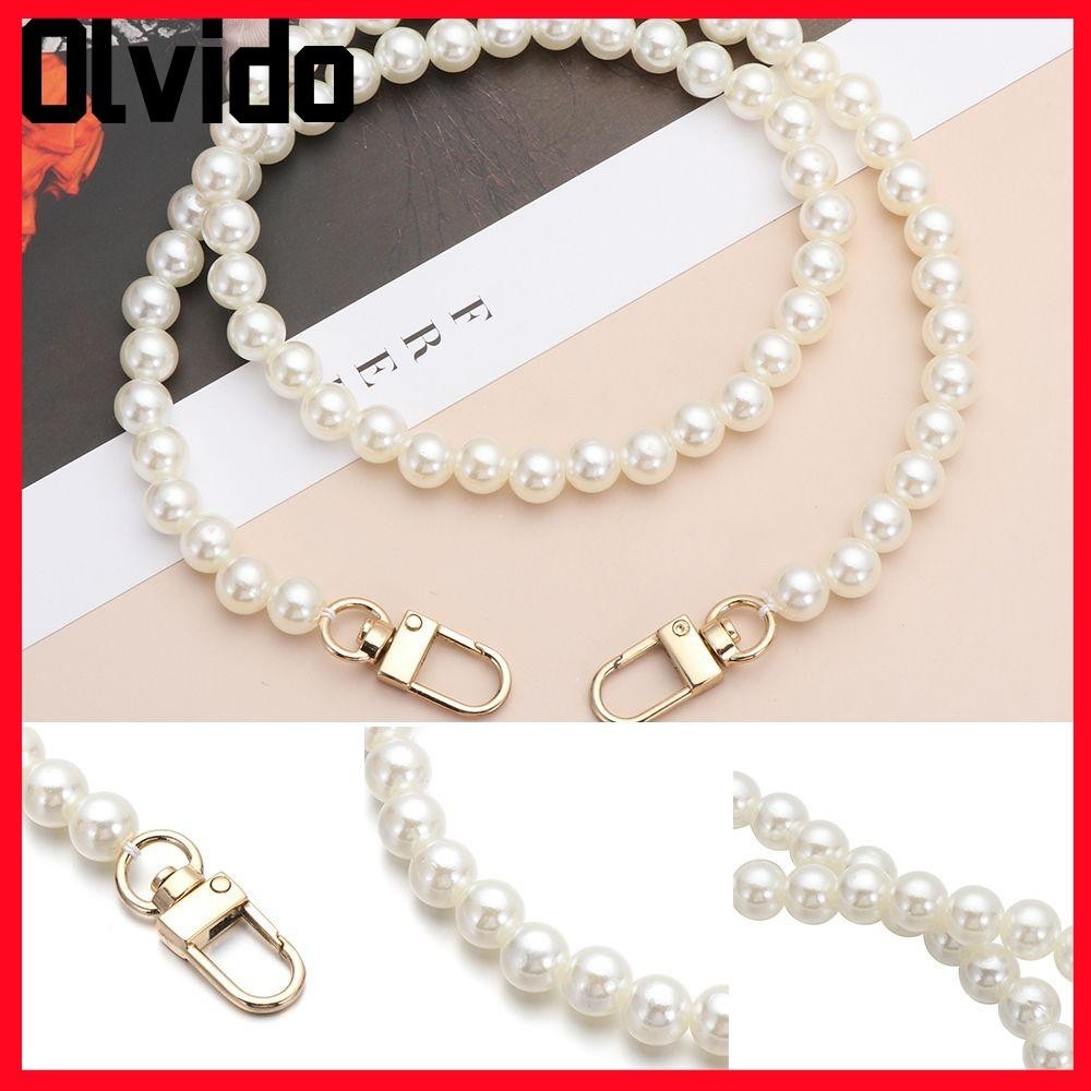 สายรัดมุก OLVIDO 13 ขนาดอุปกรณ์เสริมเข็มขัดมุก DIY เปลี่ยนกระเป๋า