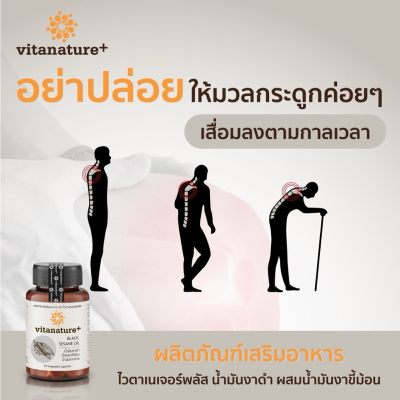 สั่งในไลฟ์ลด100 Vitanature+ Black Sesami Oil รูปที่ 5