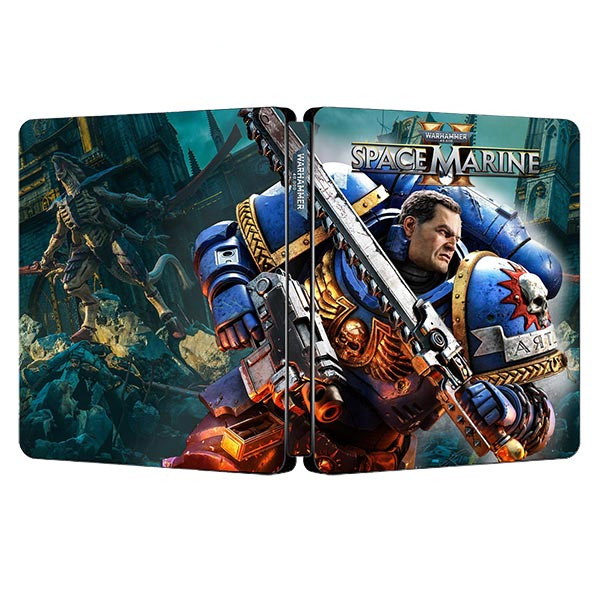 Warhammer 40,000: Space Marine II | สําหรับหนังสือเหล็ก PS4/PS5 | ONi Fantasy Box(Steelbook เท่านั้น